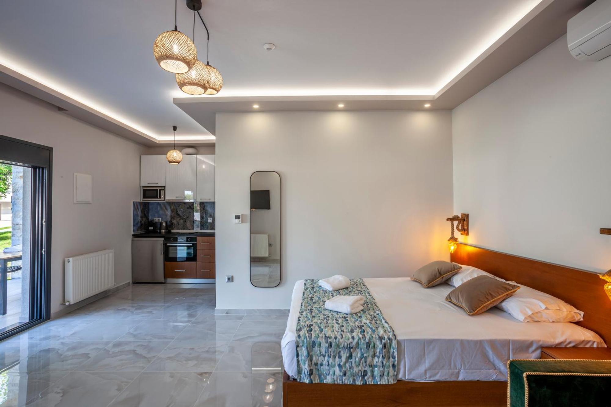 Olia Seaside Residence 120M From The Beach Pefkochori Eksteriør bilde