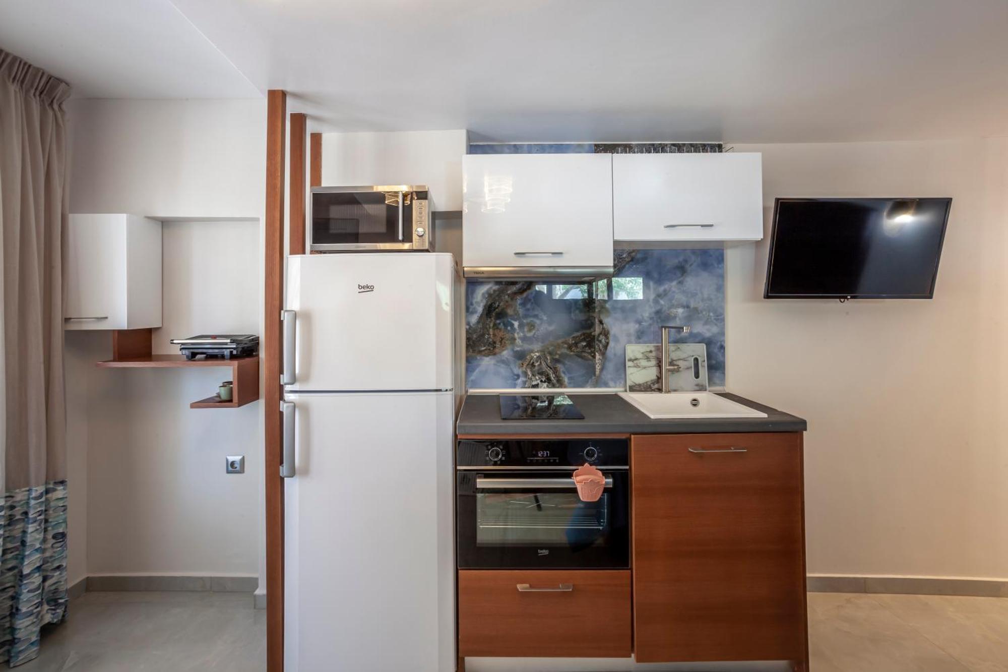 Olia Seaside Residence 120M From The Beach Pefkochori Rom bilde